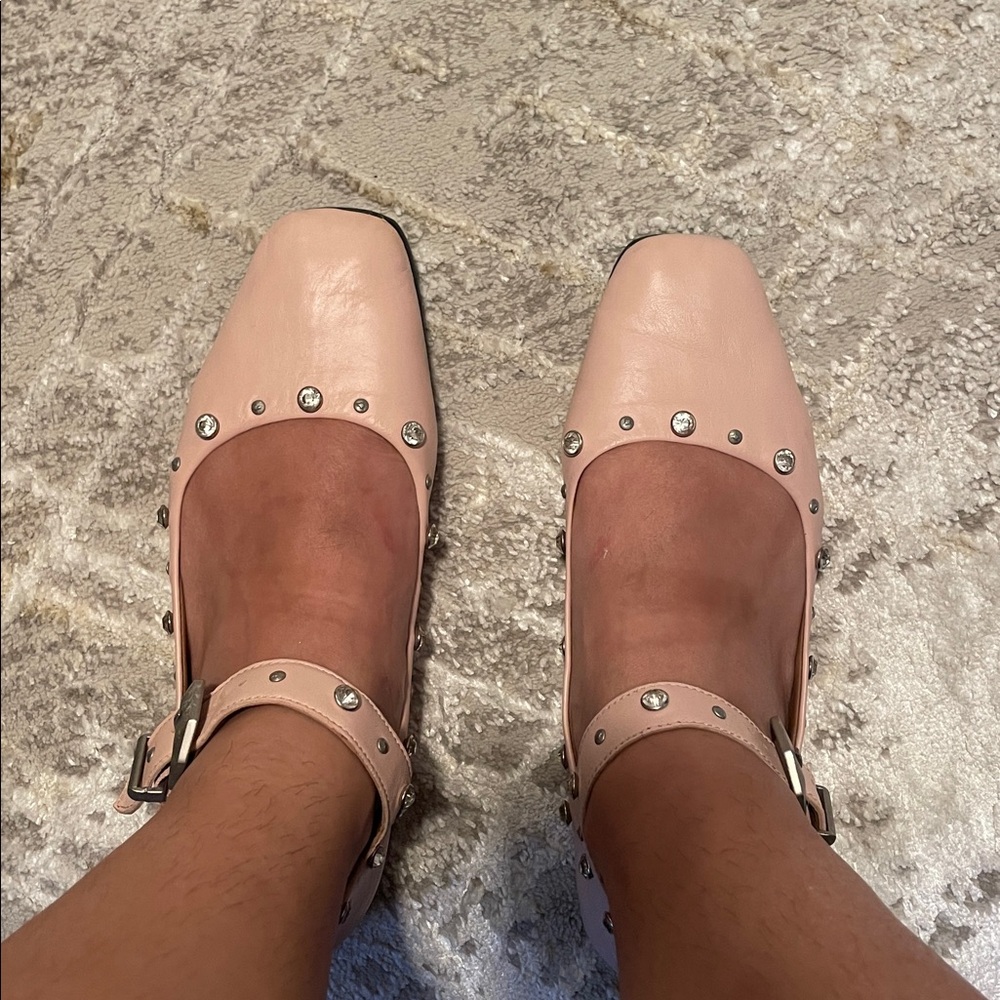 Mystic Diamante Ankle Strap Flat Free People